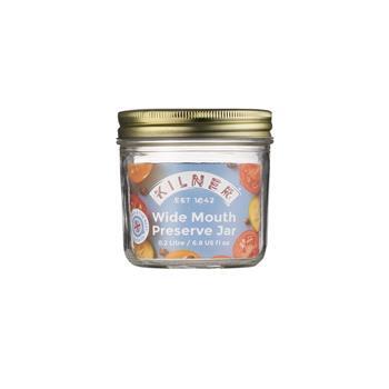 Jar Preserve Wide Mouth 200ml Kilner