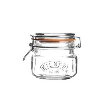 Jar Clip Top Square 500ml Kilner