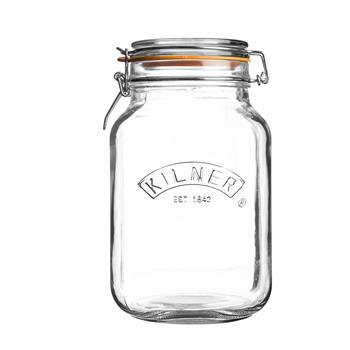 Jar Clip Top Square 2L Kilner