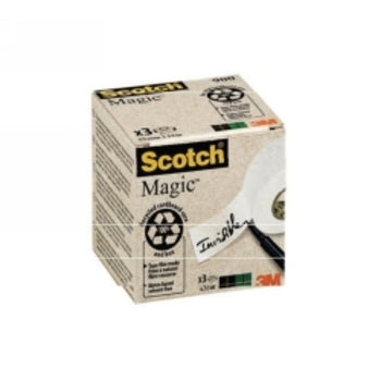 Tape Scotch Recycled Magic 19Mmx33Mm #900 3'S