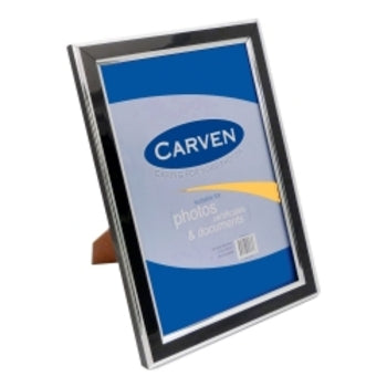 Document Frame Carven A4 Black/Silver