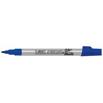 Permanent Marker Bic Intensity Metal Pro 2.2Mm Bullet Tip Blue Pg Bx12