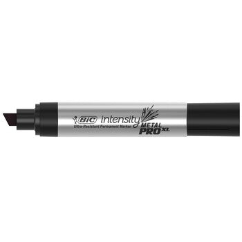 Sp- Permanent Marker Bic Intensity Metal Pro Xl 14.5Mm Chisel Tip Black Pg