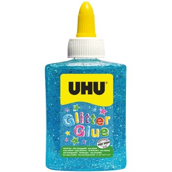 Glue Uhu 88Ml Glitter Blue