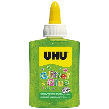Glue Uhu 88Ml Glitter Green