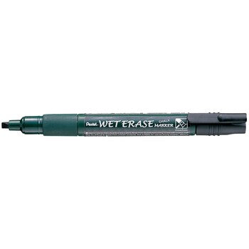 Sp- Marker Pentel 3.0Mm Liquid Chalk Wet Erase Reversible Nib Black