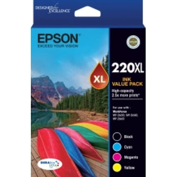 Sp - Inkjet Cart Epson T294692 Value Pack Bk/C/M/Y 220Xl
