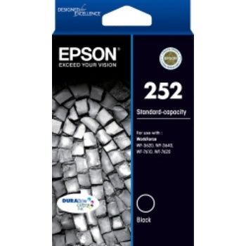 Sp - Inkjet Cart Epson T252192 252 Standard Cap Durabrite Ultra Black