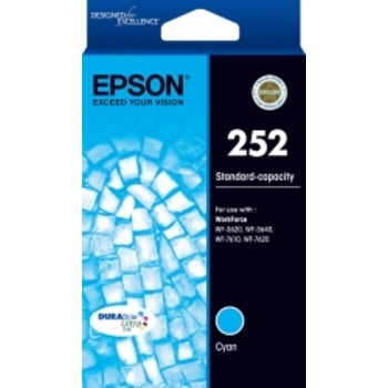 Sp - Inkjet Cart Epson T252292 252 Standard Cap Durabrite Ultra Cyan