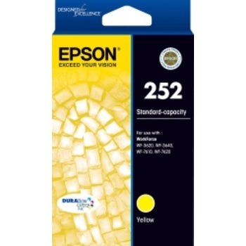 Sp - Inkjet Cart Epson T252492 252 Standard Cap Durabrite Ultra Yellow