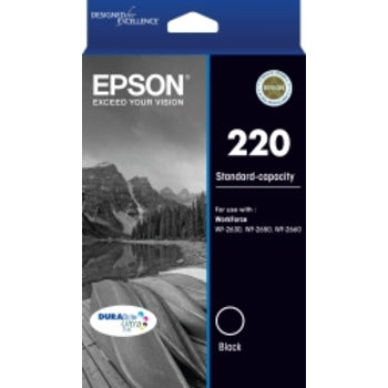 Sp - Nkjet Cart Epson T293192 220 Standard Cap Durabrite Ultra Black