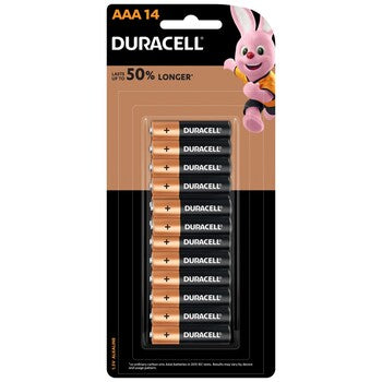 Battery Duracell Aaa Coppertop Pk14