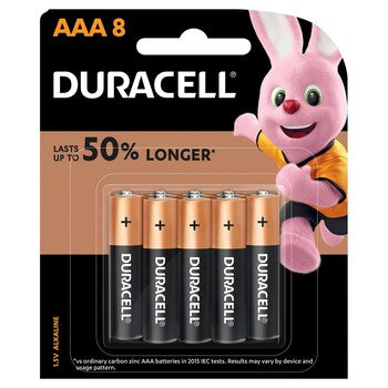 Battery Duracell Coppertop Alk Aaa 8