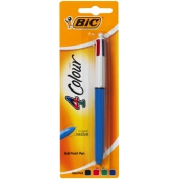 Pen Bic 4 Colour Hangsell