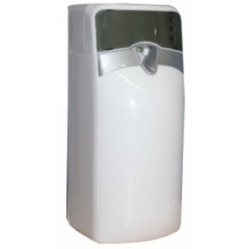 Air Freshener Cleanlink Spray Dispenser W/ Changeable Settings White