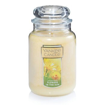 Candle Yankee Classic Large Jar Flowers In The Sun