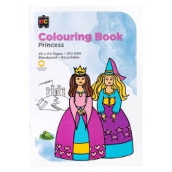 Book Colouring Ec Princess