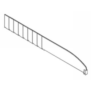 Sp- Shelf Divider Breakable 60Mmx285-485Mm Break Points Every 25Mm
