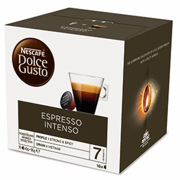 Sp- Coffee Capsules Nescafe Dolce Gusto Espresso Intenso Pk16
