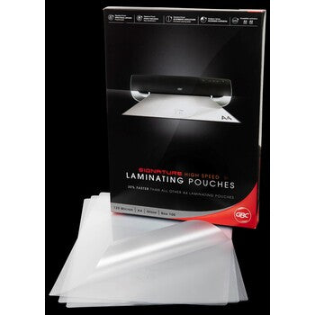 Sp- Laminating Pouch Gbc A4 125 Micron Signature H/Speed Pk100