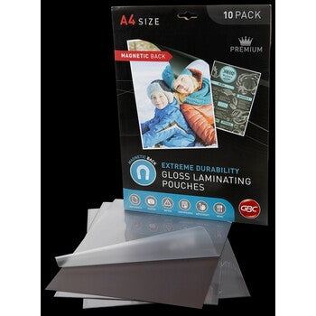 Sp- Laminating Pouch Gbc A4 175 Micron Magnetic Pk10
