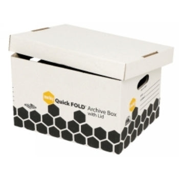 Archive Box Marbig Quickfold With Lid