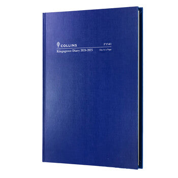 Diary Kingsgrove Financial Year 24-25 A4 141 P59 Dtp Blue