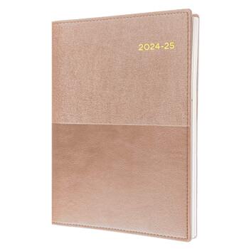 Diary Vanessa Financial Year 24-25 A5 185 V49 Dtp Rose Gold