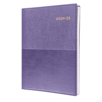 Diary Vanessa Financial Year 24-25 A5 185 V55 Dtp Purple