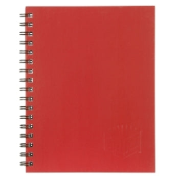 Notebook Spirax 512 A4 H/C Twin Wire Red 200Pg