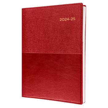 Diary Vanessa Financial Year 24-25 A4 145 V15 Dtp Red