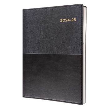 Diary Vanessa Financial Year 24-25 A4 145 V99 Dtp Black