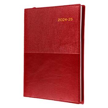 Diary Vanessa Financial Year 24-25 A4 345 V15 Wtv Red