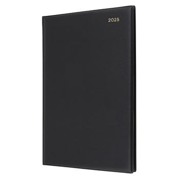 Diary 2025 Collins Belmont A4 247.V99 Pvc 2Dtp Black