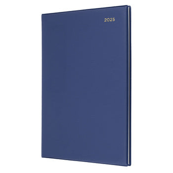 Diary 2025 Collins Belmont A4 347.V59 Pvc Wtv Navy