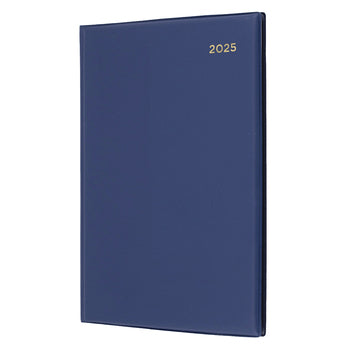 Diary 2025 Collins Belmont A5 387.V59 Pvc Wtv Navy