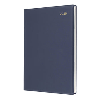 Diary 2025 Collins Belmont 190X260Mm Qba41.V59 Pvc Manager 1Dtp Navy