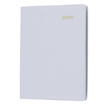 Diary 2025 Collins Belmont A7 105X74Mm 337P.V98 Pvc Pkt W Pencil Wtv Grey