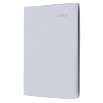 Diary 2025 Collins Belmont A7 105X74Mm 337.V98 Pvc Pocket Wtv Grey