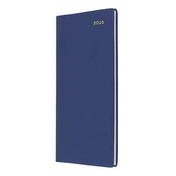 Diary 2025 Collins Belmont B6/7 176X88Mm 377P.V59 Pvc Slim Wtv Port Navy