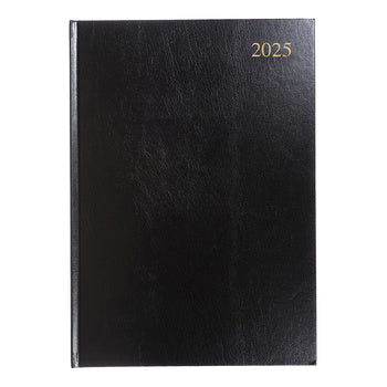 Diary 2025 Collins Essential A4 Essa43.99 Wtv Black