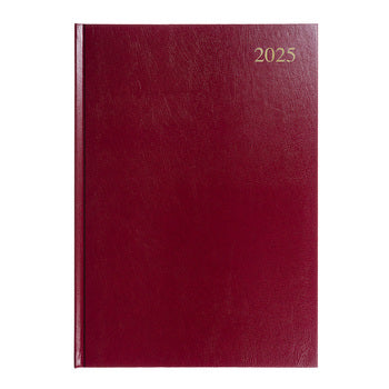 Diary 2025 Collins Essential A4 Essa43.78 Wtv Maroon