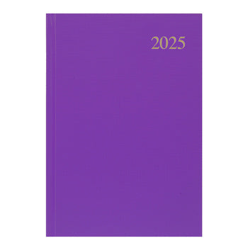 Diary 2025 Collins Essential A5 Essa51.55 1Dtp Purple