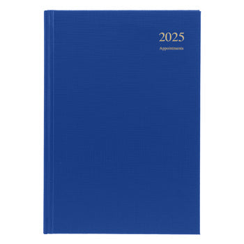 Diary 2025 Collins Essential A4 Essa41A.60 Appointment 1Dtp Blue