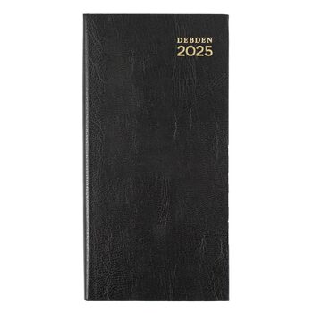 Diary 2025 Collins Kyoto B6/7 176X88Mm 3601.P99 Wtv Black