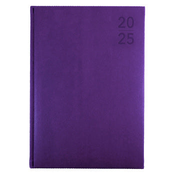 Diary 2025 Debden Silhouette A4 S4700.P55 Wtv Purple