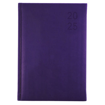 Diary 2025 Debden Silhouette A5 S5100.P55 1Dtp Purple