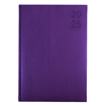 Diary 2025 Debden Silhouette A5 S5700.P55 Wtv Purple