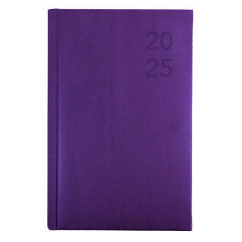 Diary 2025 Debden Silhouette B7R 125X80Mm S6700.P55 Wtv Purple