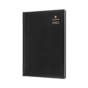 Diary 2025 Collins Sterling A4 344.P99 Wtv Black